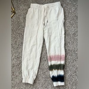 Z Supply sweatpants with tie dye - xs joggers